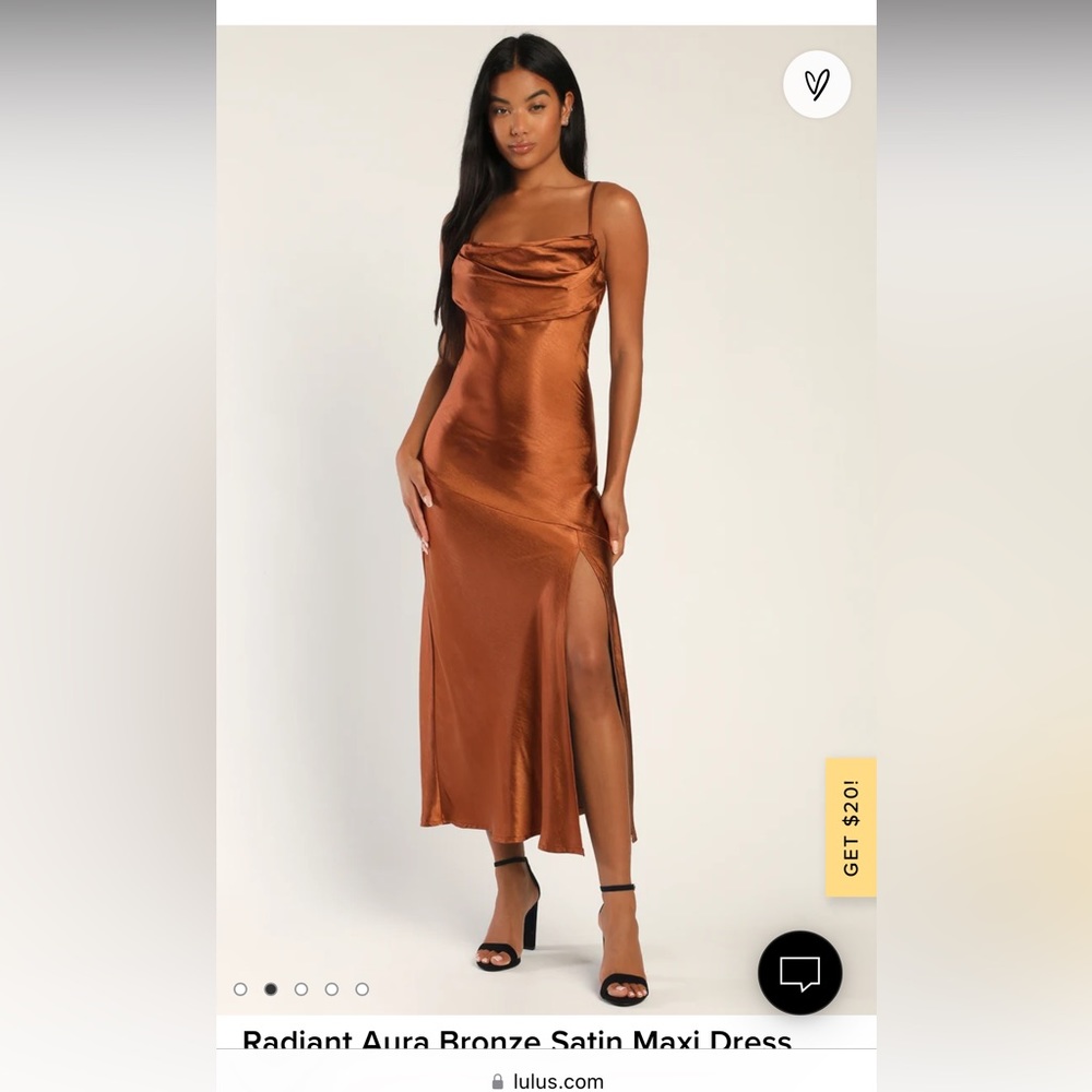 Satin dress